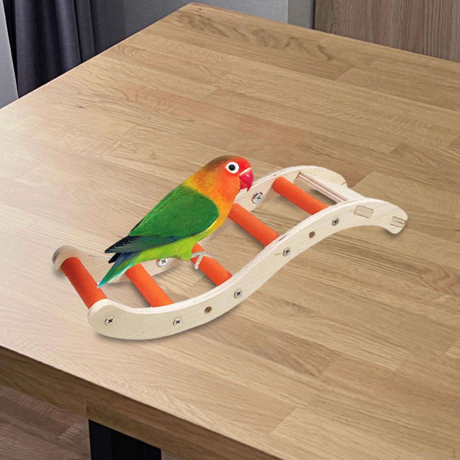 

Мостик для лазанья попугаев - прочная и захватывающая насест для вашего пернатого друга оранжевый