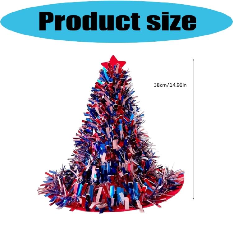 Bold 38cm Fourth Of July Hat With Star Patriotic Decors Great For Themed Parties And Family Celebrations