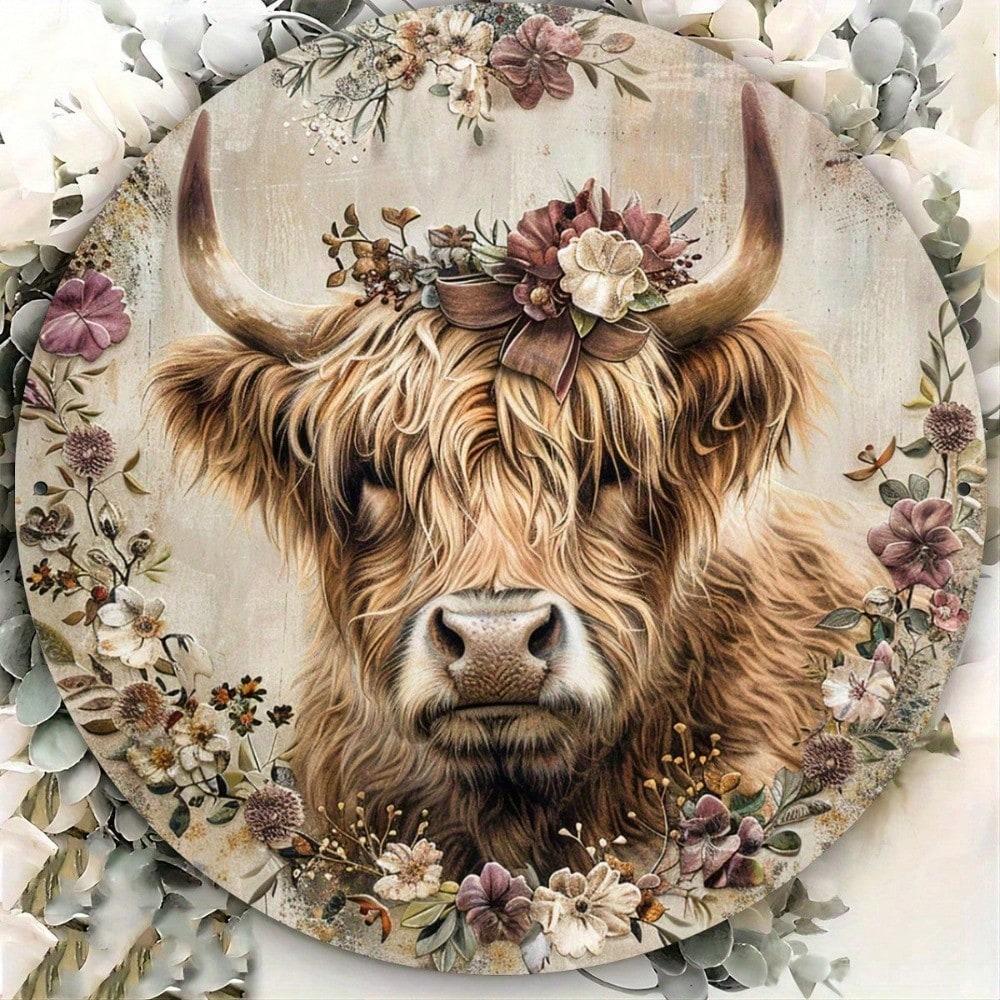 Tin Sign 2D Metal Wall Art Decorative Hanging Accessory Home Decor
