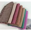 200*70cm Winter Soft Warm Cashmere Scarf Solid Color Shawls Wraps Long Blanket Scarf with Tassels