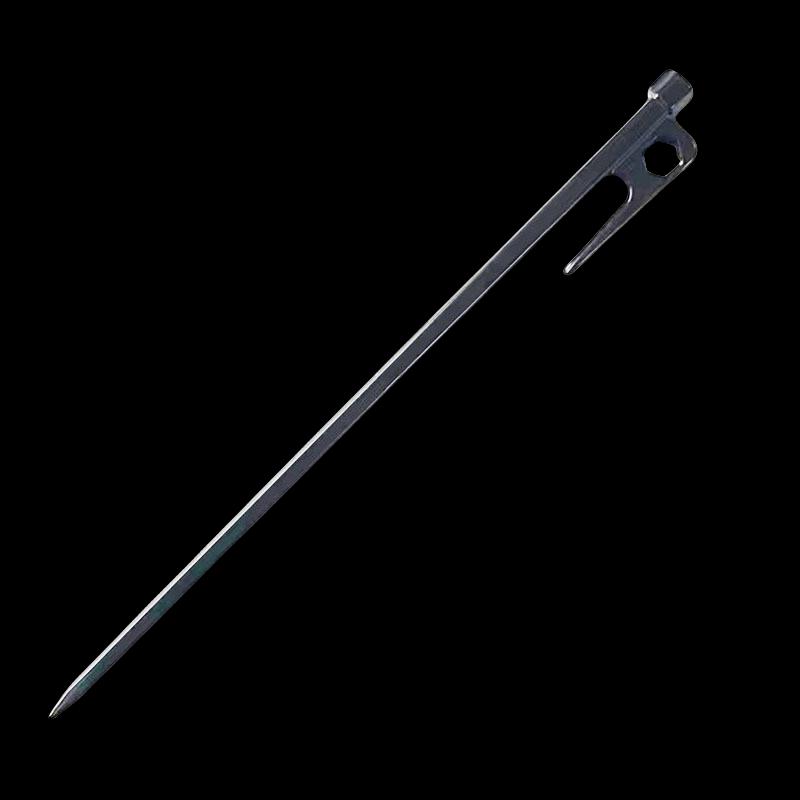 OEING Heavy-Duty Hexagonal Steel Tent Stakes 25CM