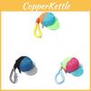 Polyester Dopamine Color Coin Purse With Keychain For Daily Use