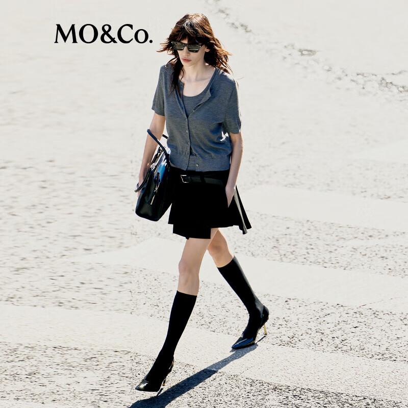 

MO&Co. Женский трикотажный комплект из двух частей из мериносовой шерсти S