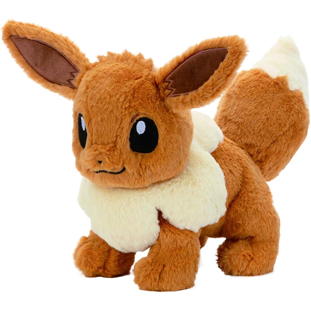 Pokemon Plush Toy M Eevee 24cm Soft Stuffed Animal