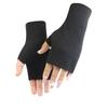 Student Writing Warm Gloves Autumn and Winter Half-finger Gloves German Velvet Cationic Men's and Women's Touch Screen Dew Five-finger Manicure