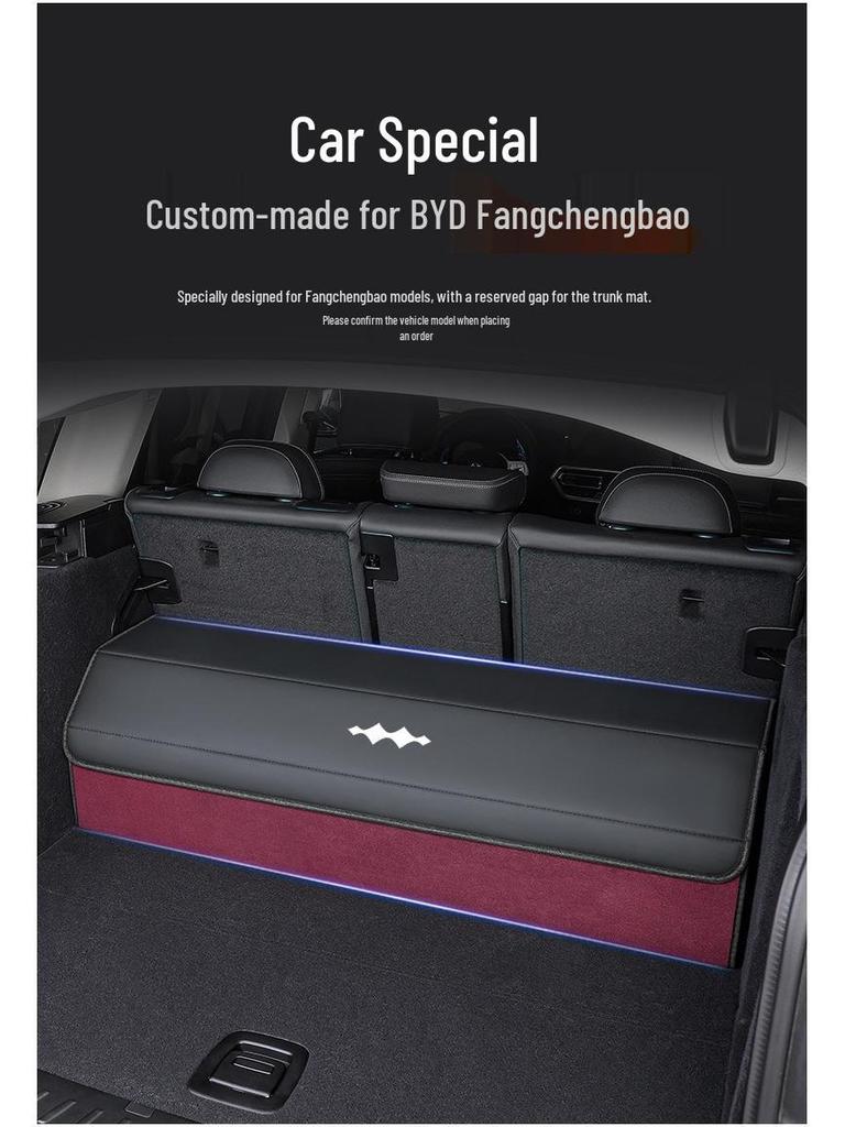 Equation Leopard 8 Titanium Car Trunk Foldable Storage Organizer Box