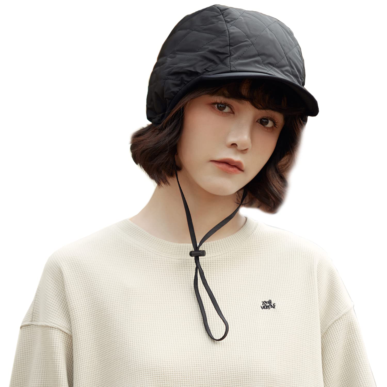 

Croogo Шапка-пилот с теплыми и теплыми на осень и идеально подходящая для улицы, для зимней снежной горы и зимней рыбалки с наушниками, Зима, На флисовой подкладке, Рабочая,