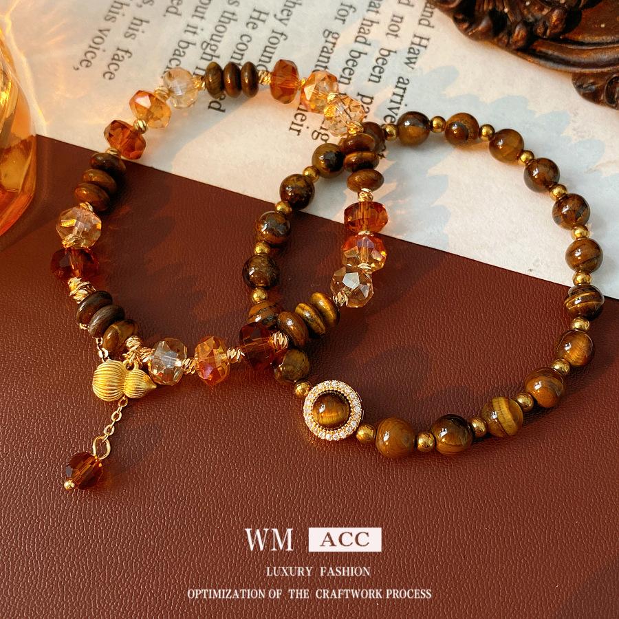 Female Bead String Beads, New Chinese Retro, High-end, Versatile Gourd Bracelet