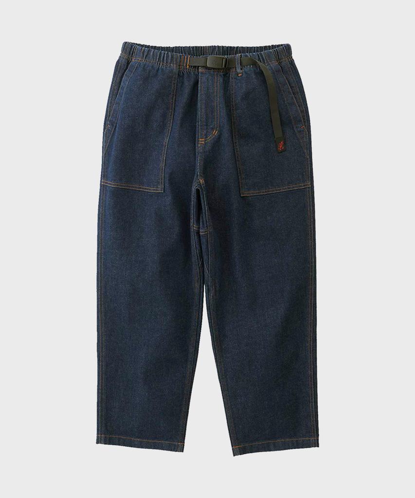 Geulamichi Loose Tapered Stretch Denim Pants One Wash
