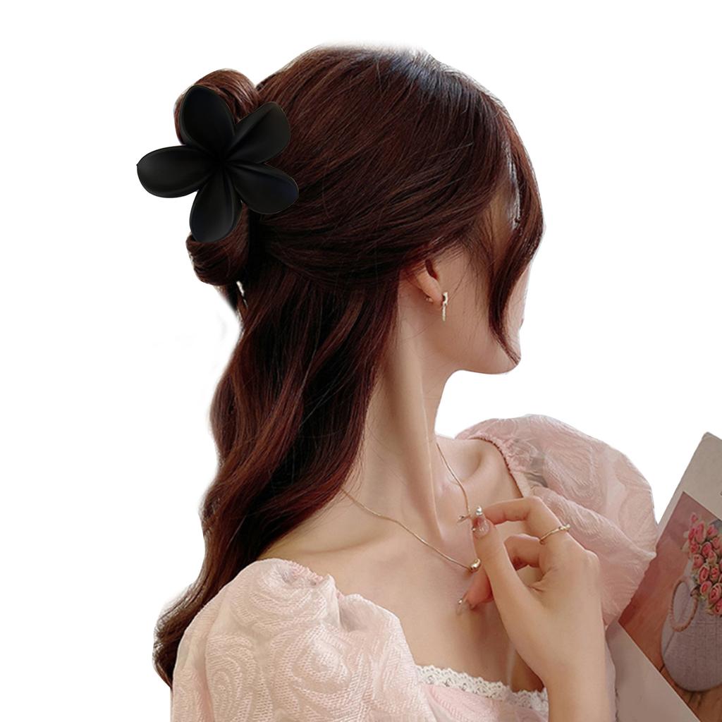Lovely Hair Claw for Girls Anti-Slip Hair Barrettes for Taking Photo Delicate Colorful Flower Shape Design Hair Pins