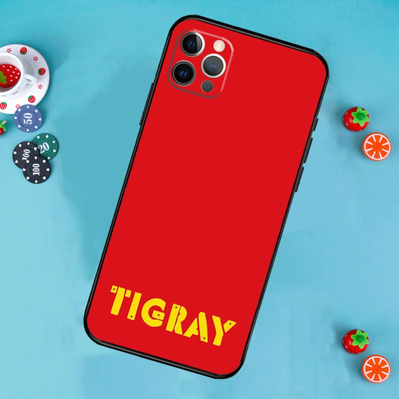 Tigray Flag Theme Phone Case For iPhone 17 Air 16 15 14 13 11 12 Pro Max 13 12 mini 15 16 Plus 16e Cover Funda