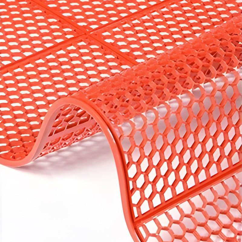 PVC Anti-Slip Mesh Floor Mat for Pool, Bathroom, and Kitchen