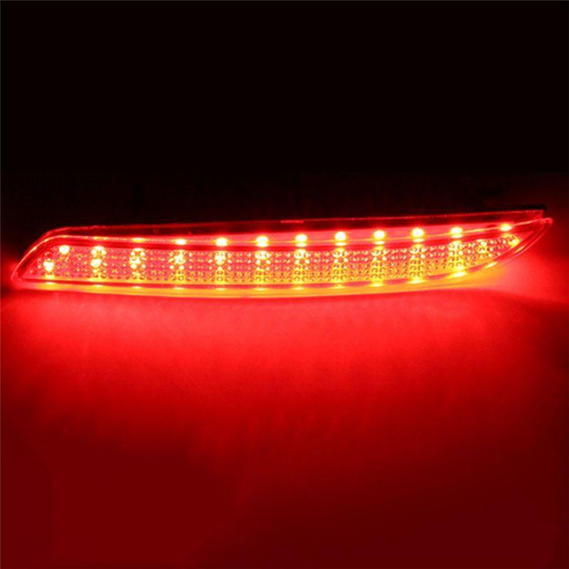 Car Rear Bumper Reflector Brake Light Led Taillight HO1185103 HO1184103 For Honda CR-Z ight CR-V FIT