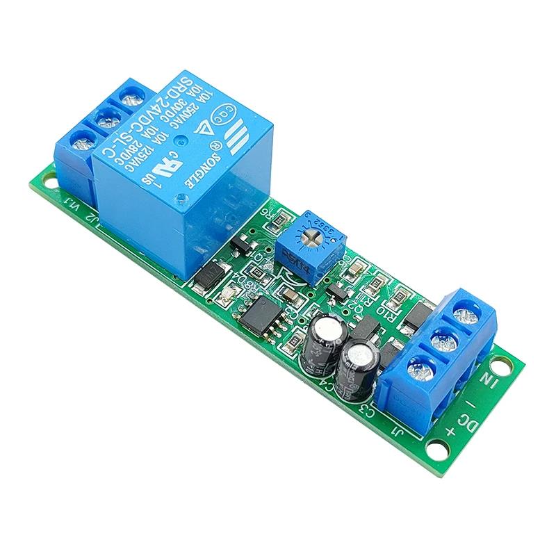 Time Delay Relay Module 3V 5V 12V 24V Triggle Delay Monostable Relay Module Adjustatle 10s 60s 10min Delay Timer Switch Relays 5