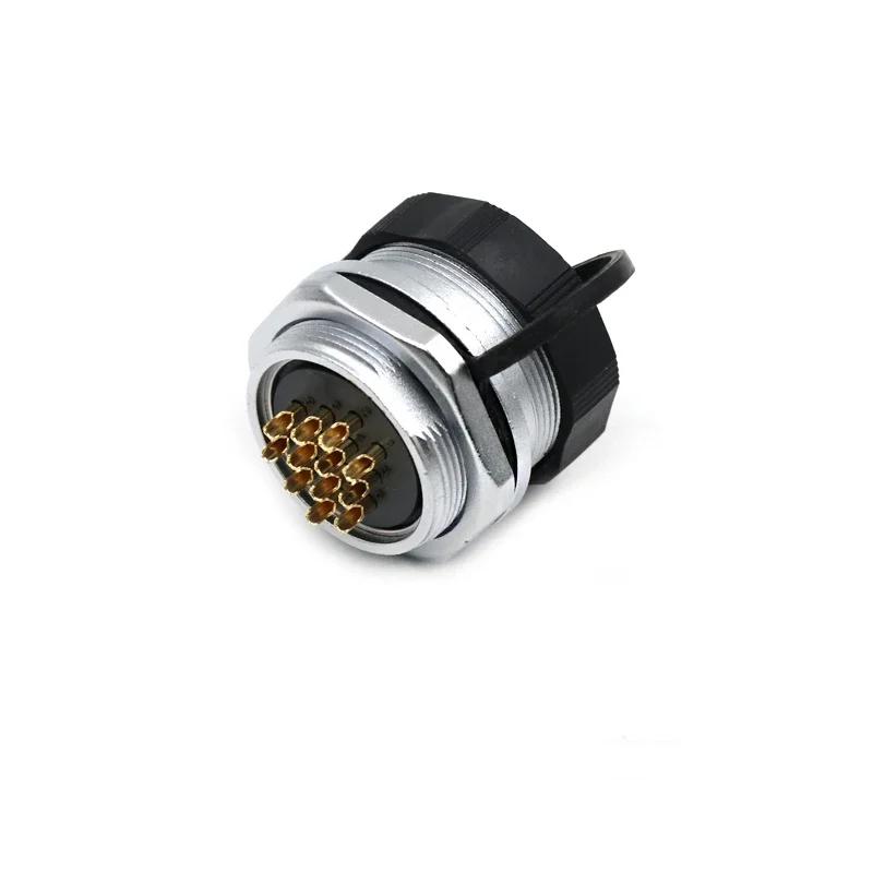WEIPU WF28 ZM Female Socket 2 3 4 7 8 9 10 12 16 17 20 24 26Pin Industrial Aviation Connector Waterproof Soldering IP67 Charge