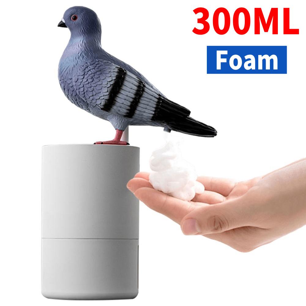 Pigeon Shape Soap Dispenser Automatic Liquid Soap Dispenser 300/400ml Touchless Hand Sanitizer Dispenser Foam Dispenser