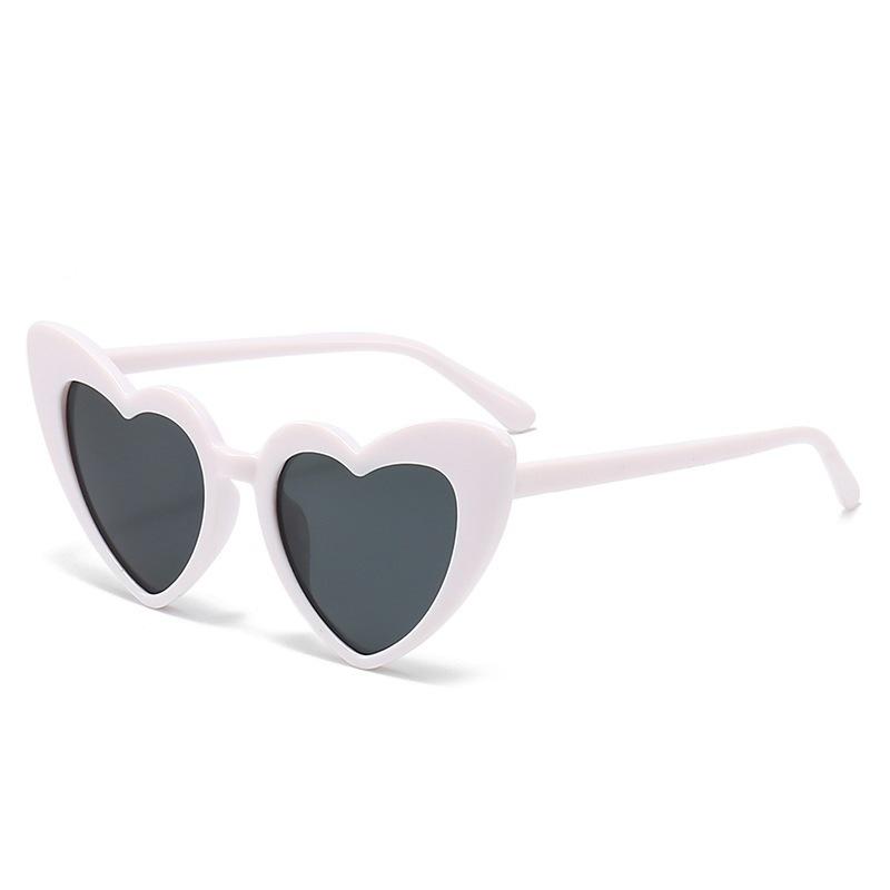 Love Children'S Sunglasses Women'S Peach Heart Sunglasses Baby Glasses Tide Travel Sunshades
