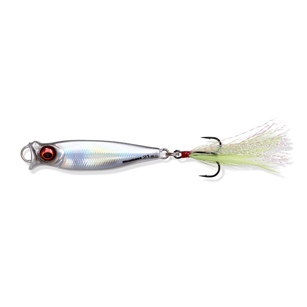 Megabass 21g LZ Silver Shad METAL-X