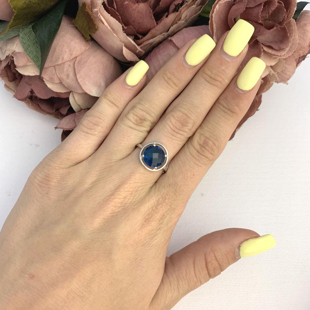 London Blue Topaz Silver Ring 2.968ct (2091776)