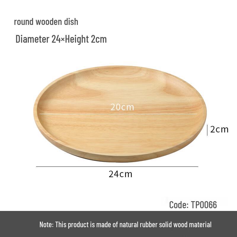 Morona Japanese Style Oak Wood Serving Plate