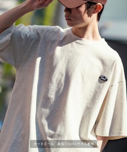 [IMPROVES] [Gerry] Casual [GERRY] Short Sleeve One-Point Patch T-Shirt, Men's, Khaki