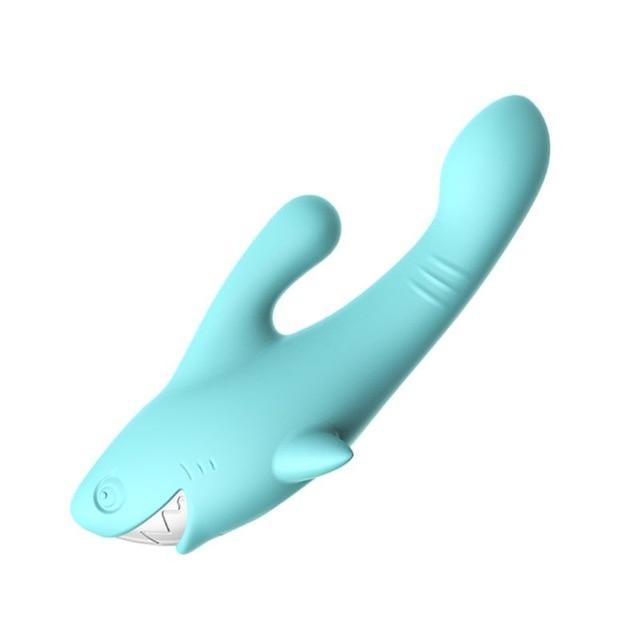 Blue Shark G Spot Clitoral Stimulation Rabbit Sex Toy Rabbit S