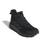 Adidas Terrex Anylander Mid Trekking Unisex Core Four Shoes, Adult, NJA66, Black/Core Black/Grey (IE1473), Size25.0cm