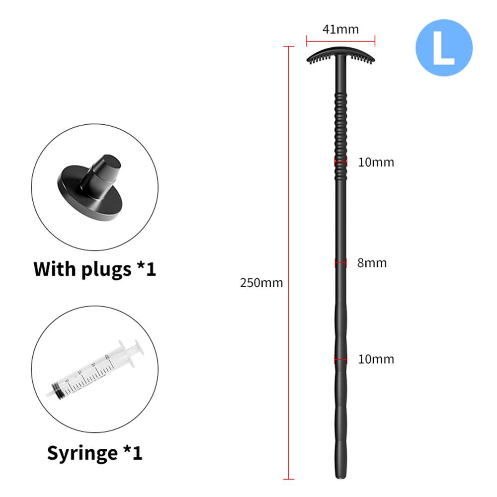 Soft Silicone Urethral Dilator 6/8/10mm Horse Eye Stick Penis Rod Male Masturbation Blockage Stimulator Adults Sex Toys for Men
