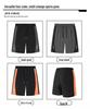 Men's Summer Ice Silk Quick-Dry Loose Fit Sports Shorts - Breathable, Casual, Plus Size.