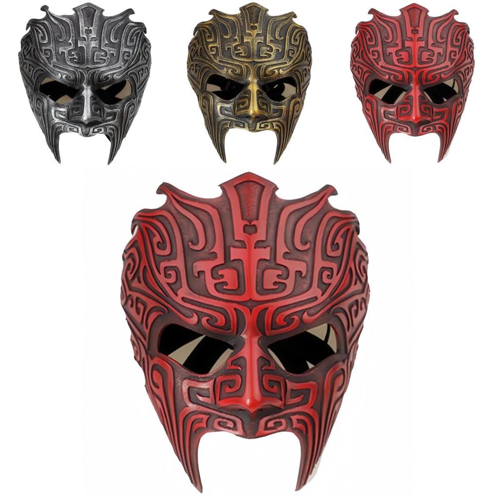 Colorful Resin Qingyunzhi Mask Ideal For Halloween Events And Character Dress Up