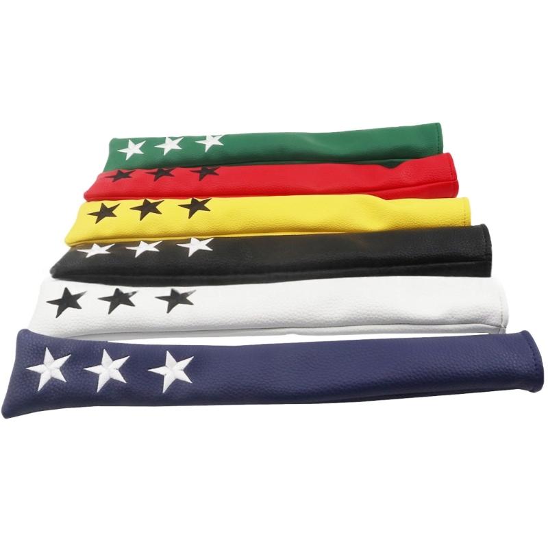 Waterproofed Golf Wood Head Cover Star Pattern Universal Light Weight For Various Weather Protecting