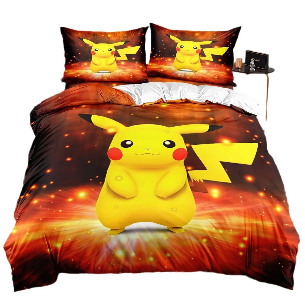 Bedding Three-Piece 90-120G Abrasive Cloth 3D Digital Printing, Available