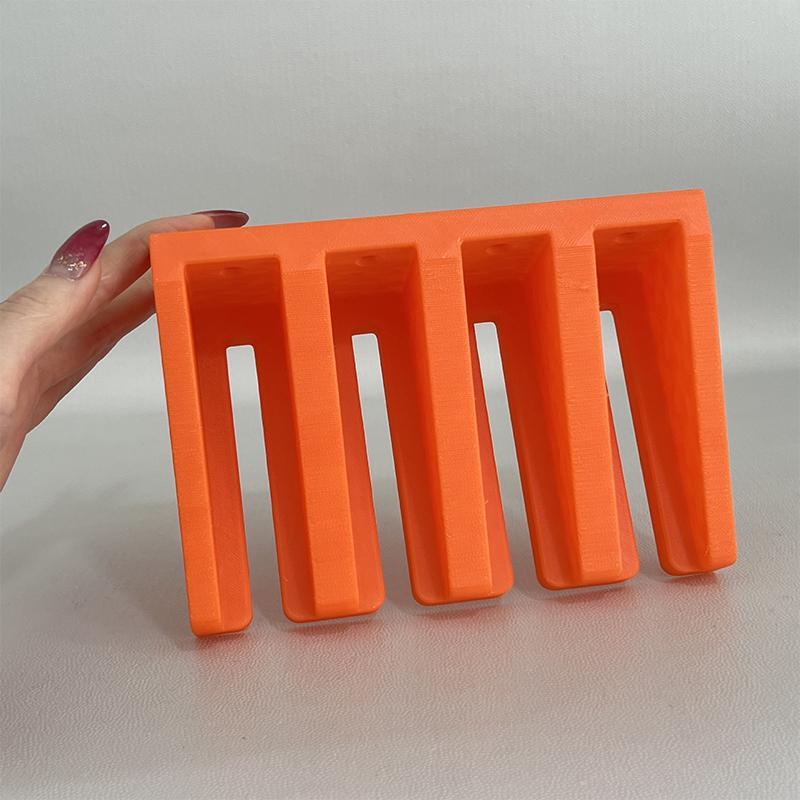Can Store 4 Hold-Down Bar Fixtures-Wall Mounting Tool Rack Storage And Finishing Tools Diy Utility Shelves With Screws
