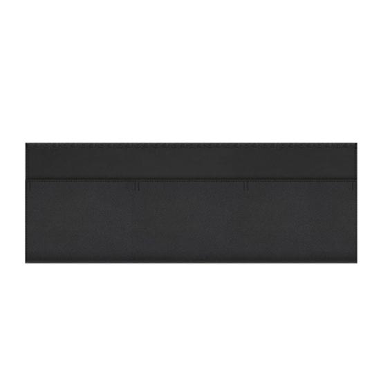 

Table Privacy Screen with Hook And Loop Design Panel Durable Oxford Cable Management Organizer for Workspace Organization And Privacy M чорний