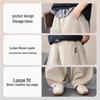 ASK JUNIOR Boys' Spring Casual Curved-Leg Cotton Long Pants