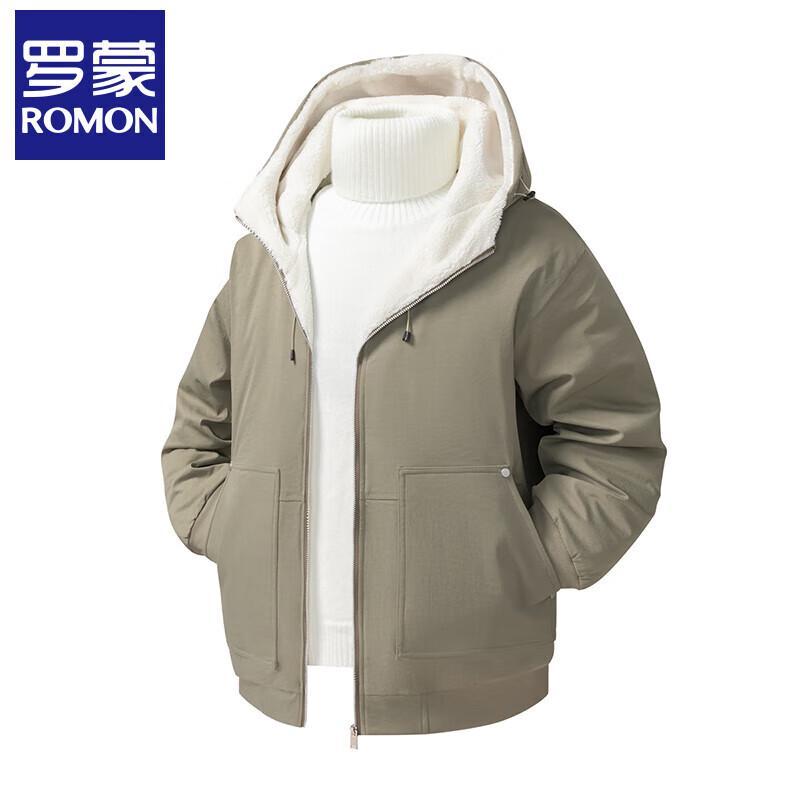 

Luomeng Men s Hooded Padded Winter Jacket M