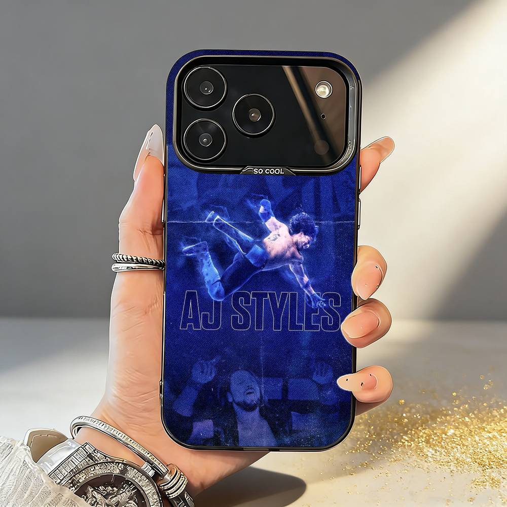 Charismatic A-AJ S-Styles Phone Case For iPhone17,16,15,14,13,12,11,Pro,MAX White Matte Shockproof Cover