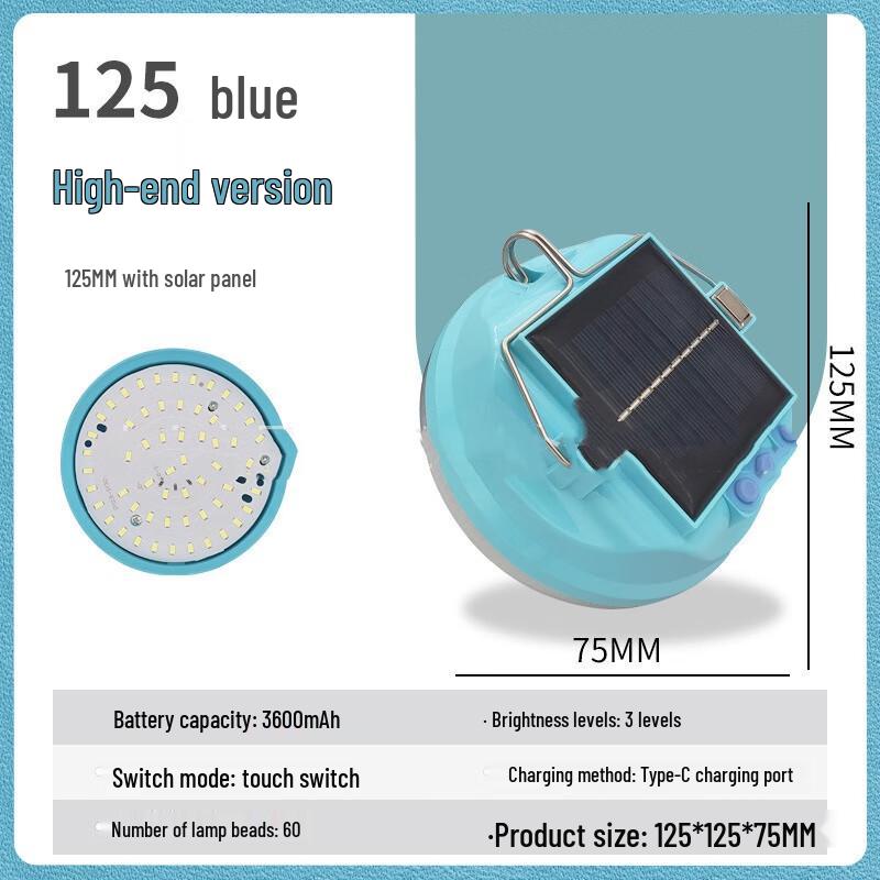 

Pailide Solar Powered Multi-functional Emergency Light