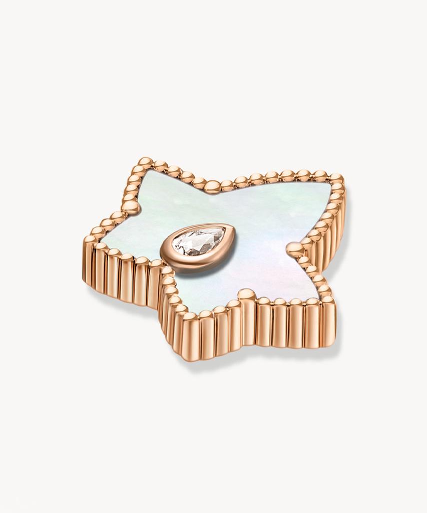 Lola Rose Ivy Mother-Of-Pearl Cubic Chain Necklace