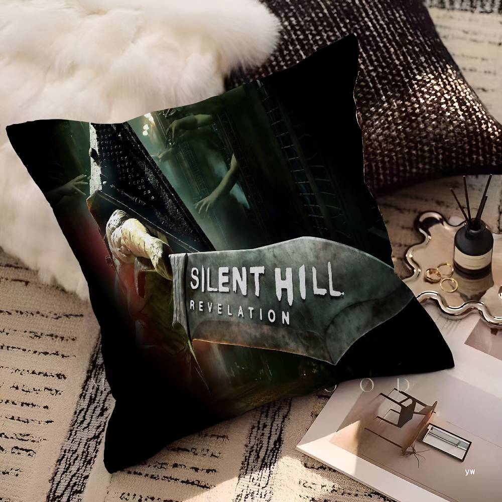 Horror Game SSilent HHill Personalized Pillow Dust Cover Bedroom Kids Party Decoration Pillowcase Birthday Children Gift