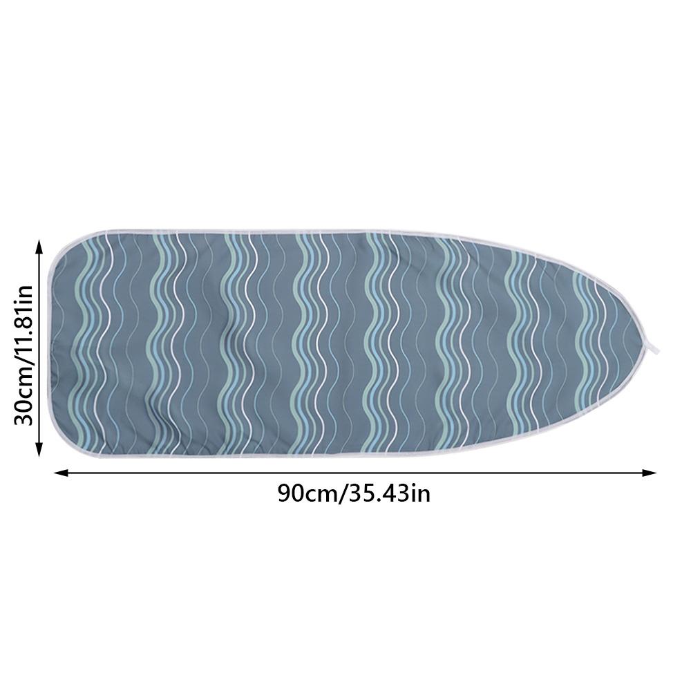 Floral Pattern Ironing Board Cloth Elastic Ironing Heat Shield  for Ironing Table Accessories