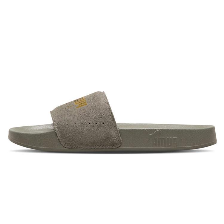 PUMA Leadcat Suede Slippers Grey Men s 365758-03 EU 39
