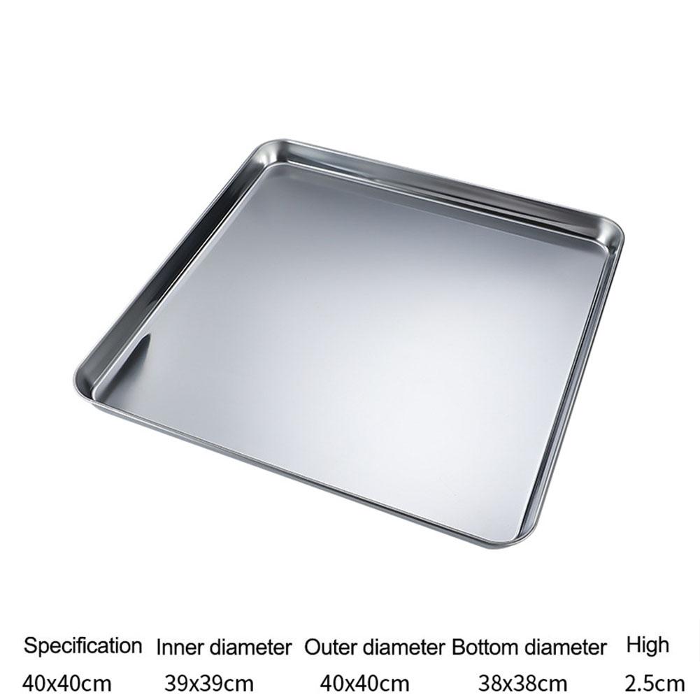 Stainless Steel Oven Baking Tray For Cookie Sheet for For Cookie Preparation