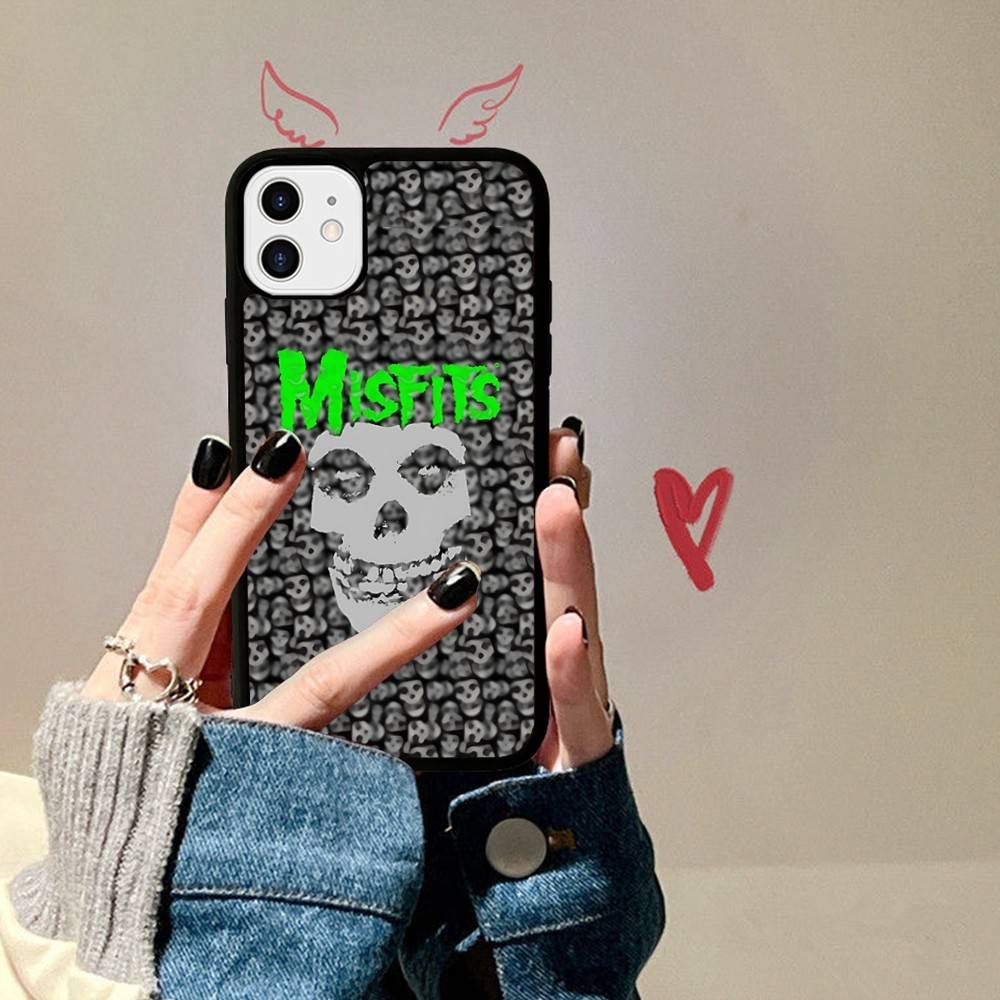 The Misfits Glenn Danzig Phone Case For IPhone 11 12 13 14 15 16 17 Pro Max Plus PC+TPU Cover