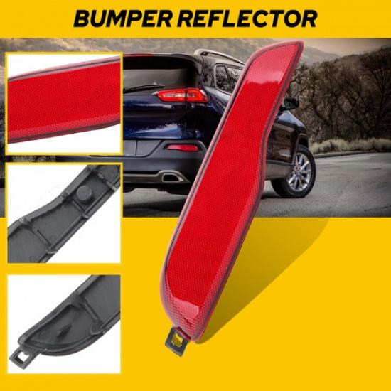 Reflector Light Rear Left Driver Bumper For Cherokee Jeep 14 15 16-18 68105145AC