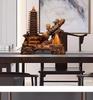 Thirteen-Story Wenchang Pagoda Pen Holder - Office Desk Decoration Gift for Students & Children, Symbolizing Advancement