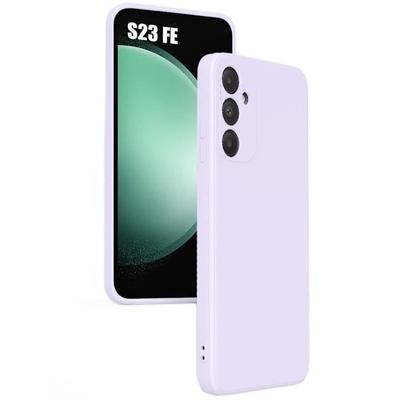 Funda - BOOLING - para Samsung Galaxy S23 FE - Silicona TPU - Ultra Fina - Antigolpes - Morado