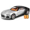 1/24 Bugatti Atlantic Alloy Sports Car Model Diecasts Metal Toy Vehicles Car Model Simulation Sound and Light Childrens Toy Gift