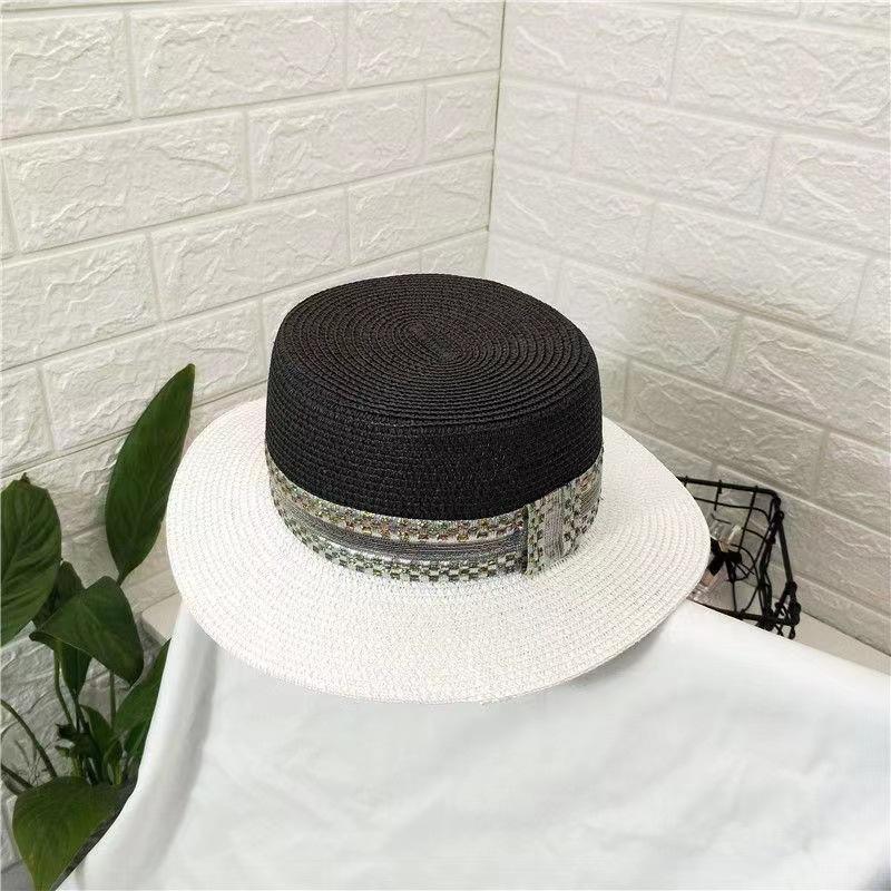 

JYL TS DIY Casual Bucket Hat Summer Sun Protection Cotton Fabric black_M(56-58cm） маленький хлопчик синього кольору