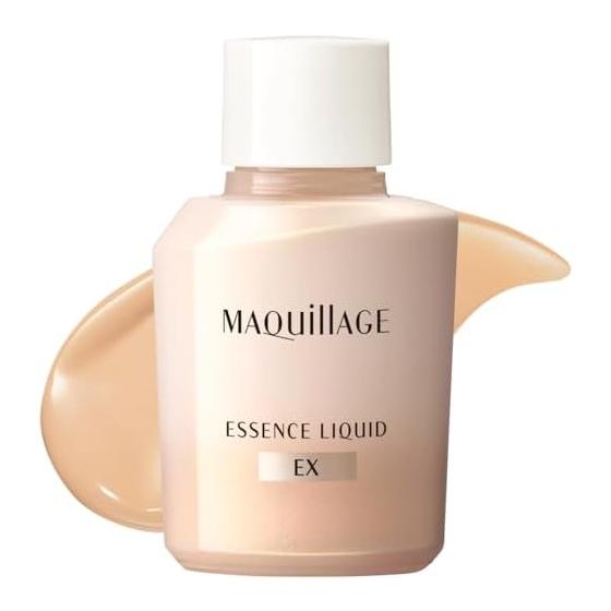 Тональная основа Maquillage Essence Liquid EX Охра 20 Сменный блок 24 мл SPF50+ PA++++ Жидкая Модель 2025 Покрытие пор Сияние Прозрачность Основа Сыворотка Без отдушек